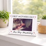 1st Mother's Day Photo Frame Mum Gift 7x5 Wood Frame New Mum