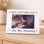 1st Mother's Day Photo Frame Mum Gift 7x5 Wood Frame New Mum