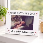 1st Mother's Day Photo Frame Mum Gift 7x5 Wood Frame New Mum