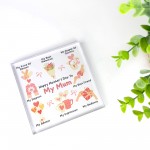 Happy Mothers Day Gift Acrylic Plaque Meaningful Gift for Mum