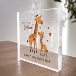 I Love My Mum Gifts Acrylic Plaque Meaningful Gifts for Mum