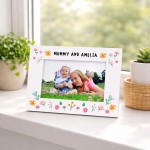 Mother's Day Picture Frame Personalised Mummy And Any Name Mother's Day Picture Frame Personalised Mummy And Any Name