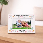 Mother's Day Photo Frame Personalised Mummy Gift 7x5 Wood Frame 