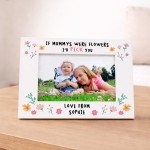 Mother's Day Photo Frame Personalised Mummy Gift 7x5 Wood Frame 