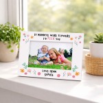 Mother's Day Photo Frame Personalised Mummy Gift 7x5 Wood Frame 