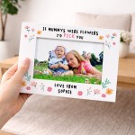 Mother's Day Photo Frame Personalised Mummy Gift 7x5 Wood Frame 