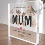 Happy Mothers Day Gift With Robin Beautiful Gift For Mum