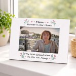 Beautiful Mum Memorial Photo Frame 7x5 Wooden Frame Gift