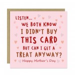 Funny Mothers Day Card From The Dog Amusing Mothers Day Card