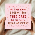 Funny Mothers Day Card From The Dog Amusing Mothers Day Card
