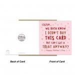 Funny Mothers Day Card From The Dog Amusing Mothers Day Card