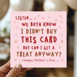 Funny Mothers Day Card From The Dog Amusing Mothers Day Card