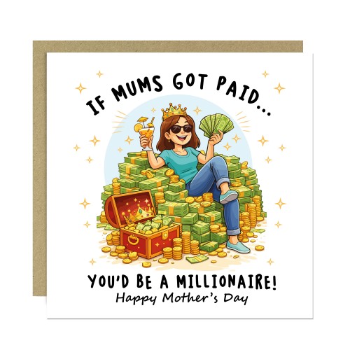 Hilarious Mothers Day Card Mum Card From Daughter Son
