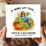 Hilarious Mothers Day Card Mum Card From Daughter Son