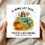 Hilarious Mothers Day Card Mum Card From Daughter Son