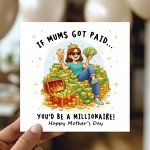 Hilarious Mothers Day Card Mum Card From Daughter Son