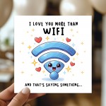 Joke Anniversary Card Birthday Card For Him Her Love You More