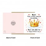 Cute Card For Mothers Day, Mum Card From Daughter Son, Thank You