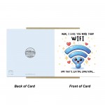 Joke Mothers Day Card Mum Card From Daughter Son Love You More