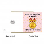 Joke Mothers Day Card Mum Card From Daughter Son Worlds Best Mum