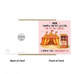 Funny Mothers Day Card Thanks For Not Selling Me Mum Card