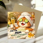 Mothers Day Card For The Coolest Mum Relax Funny Card