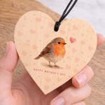 Mothers Day Gift With Robin Design Beautiful Gift For Mum