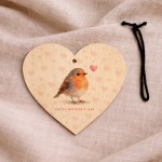 Mothers Day Gift With Robin Design Beautiful Gift For Mum