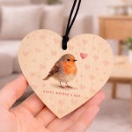Mothers Day Gift With Robin Design Beautiful Gift For Mum