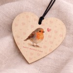 Mothers Day Gift With Robin Design Beautiful Gift For Mum