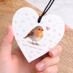 Happy Mothers Day Gift With Robin Design Beautiful Gift For Mum
