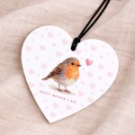 Happy Mothers Day Gift With Robin Design Beautiful Gift For Mum