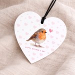 Happy Mothers Day Gift With Robin Design Beautiful Gift For Mum