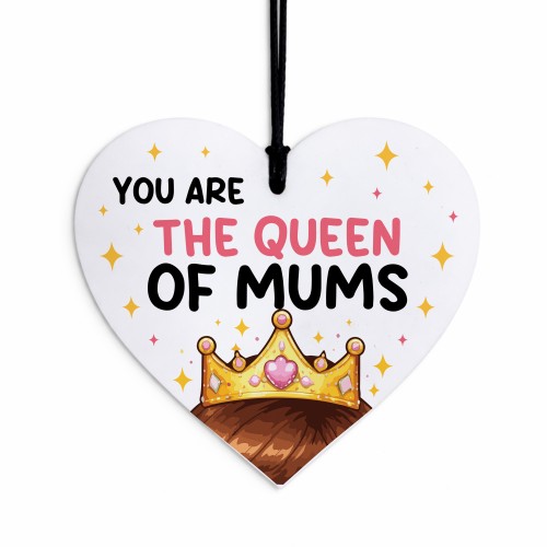 Cute Mothers Day Birthday Gift Queen Of Mums For Mothers Day