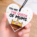 Cute Mothers Day Birthday Gift Queen Of Mums For Mothers Day