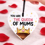 Cute Mothers Day Birthday Gift Queen Of Mums For Mothers Day