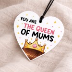 Cute Mothers Day Birthday Gift Queen Of Mums For Mothers Day