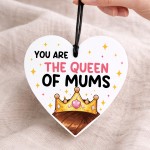 Cute Mothers Day Birthday Gift Queen Of Mums For Mothers Day