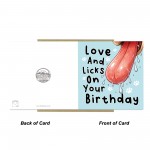 Funny Birthday Card From The Dog Amusing Happy Birthday Card