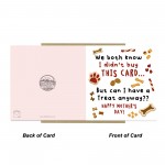 Hilarious Mothers Day Card From The Dog Amusing Mothers Day Card