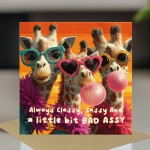 Women Birthday Cards Sassy Giraffe Card For Best Friend BFF