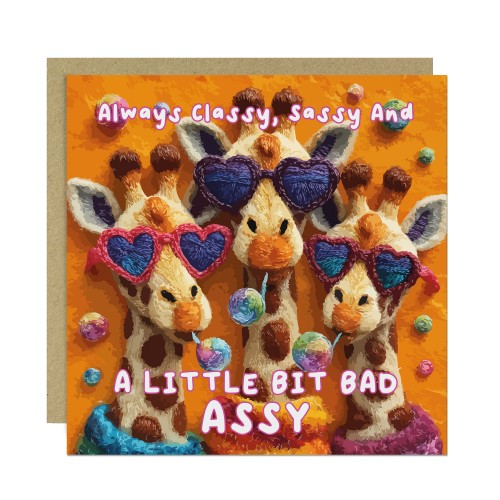 Funny Birthday Cards For Girls Sassy Card For Best Friend BFF