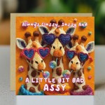 Funny Birthday Cards For Girls Sassy Card For Best Friend BFF