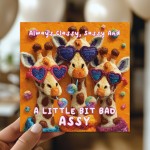 Funny Birthday Cards For Girls Sassy Card For Best Friend BFF