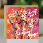 Sassy Funny Card For Women Birthday Card Card For Daughter Girls