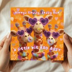 Funny Cards For Women, Sassy Birthday Card, Card For Daughter