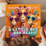 Joke Birthday Cards For Women Sassy Birthday Card For Daughter