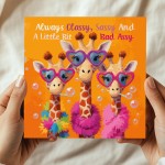 Cute Birthday Cards For Women Sassy Birthday Card For Mum Friend