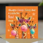 Hilarious Birthday Card For Women Sassy Birthday Card For Friend Hilarious Birthday Card For Women Sassy Birthday Card For Friend