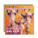 Hilarious Birthday Cards For Women BAD ASSY Birthday Card